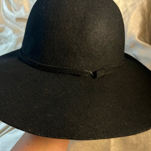 World Market 100% Wool Classic Black Hat - Picture 6 of 7